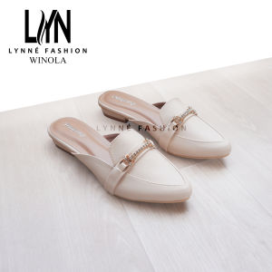 Lynne Winola Mules Kasual Sandal Wanita Untuk Acara Semi Formal Bisa COD