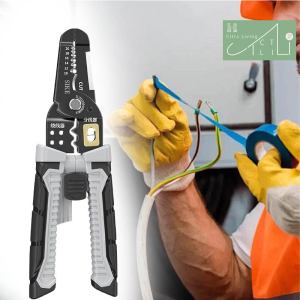 10in1 Tang Tukang Listrik / Kabel Stripper Tools Profesional / Multifungsi Tangan Pemotong