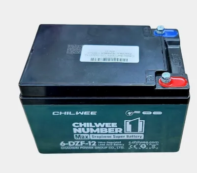 EBIKE BATTERY ORIGINAL - CHILWEE / TIAN NENG LEAD ACID BATTERY RECHARGEABLE / TNE12-25 / 6-DZF-20