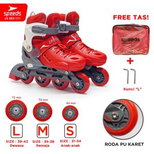 SPEEDS Sepatu Roda Anak / Remaja / Dewasa Inline Roller Skate Roller Skate 003-111