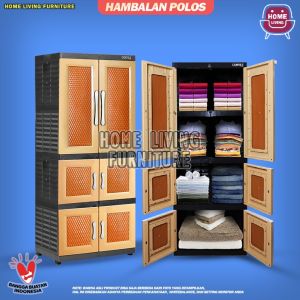 Lemari Tabitha LC2GT JUMBO! Lemari Pakaian Plastik Jumbo Lemari Cortez Lemari Rotan