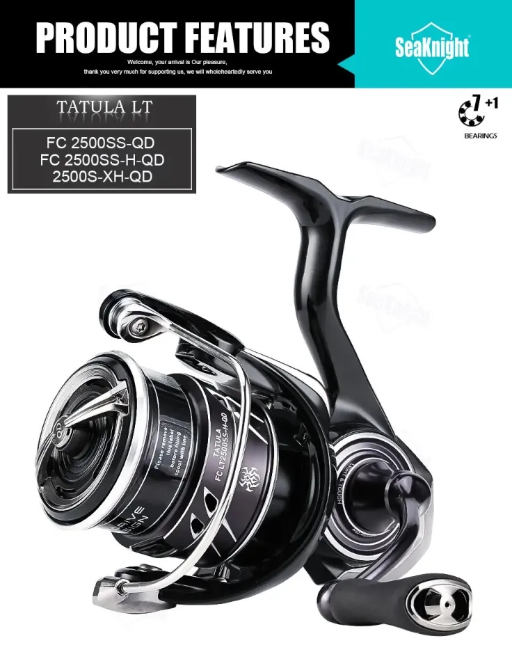 2023 DAIWA TATULA LT FC 2500SS-QD 2500S-XH Spinning Fishing