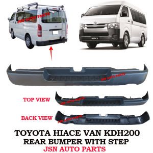 J125S02 REAR BUMPER WITH STEP TOYOTA HIACE KDH200 VAN