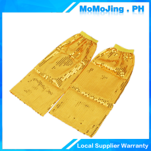 1pair Women Sequins Leg Warmers Sparkle Leg Sleeves Bling Foot Cover