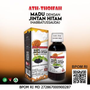 Madu Habbatussauda Jintan Hitam Ath-Thoifah 280gr