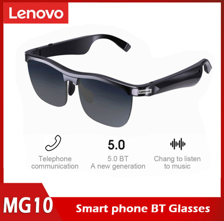 Lenovo Mg10 Smart Wireless Bluetooth Glasses Outdoor Cycling Drving