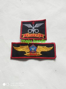 LOGO BPPKB BORDIR 2 PCS/2 LOGO