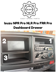 Isuzu NPR Pro NLR Pro FRR Pro Dashboard Drawer Dashboard Laci
