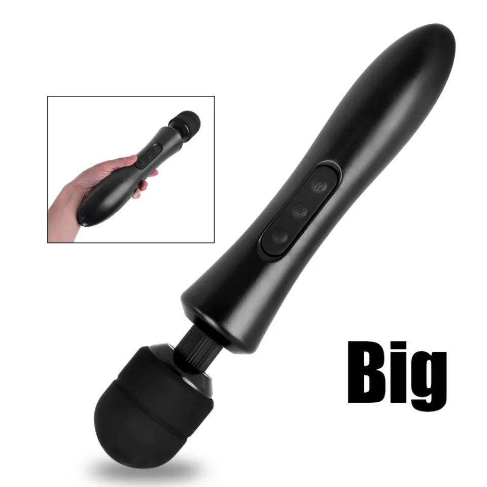 Powerful C-lit Vibrator for Woman Huge AV Magic Wand Personal Body Massage  C-litoral Stimulator Big Head Vibrator Sex Toys | Lazada PH