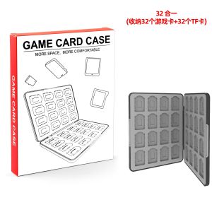 Nintendo Switch 2 Game Card Case 32/64 Slot Hard Shell Storage Holder MicroSD Cards Organizer Box