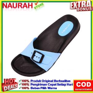 Sendal Slop Wanita Yumeida LD 9061 Sandal Slip On Selop Kokop Ban Jelly Karet Ringan Nyaman AntiSlip