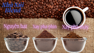 1Kg Cà Phê Rang Mộc Blend 70% Robusta 30% Arabica Nhà Núi | Đậm Đà Hậu Ngọt Thơm Lâu | Nguyên Hạt / Xay