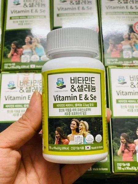 Lợi ích sức khỏe của vitamin E