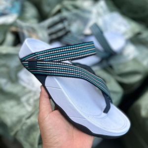 รองเท้า Fitflop ของผู้ชายผู้หญิงรองเท้าแตะลำลองแฟชั่นผู้ชาย รองเท้าเพื่อสุขภาพ สีน้ำเงิน รหัส 2022 Size 36-44