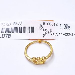 JIN JING CINCIN BATU SIZE 9-20 EMAS 916 TULEN 1g-4g UP