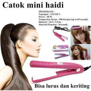 Catokan Rambut Kecil mini - Catok Portable Bisa Dibawa Kemana Mana