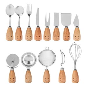 DAFIFY 304 Stainless Steels Bakery Tools Accessories With Biscuit Cake Pizza Stirrer Peeler