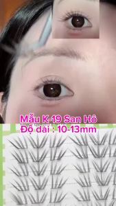 Mi Cụm San Hô K19 Xòe Ôm Dáng Mắt Độ Dài 11-13mm GREEN Thủy Mi