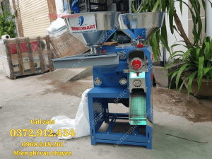 Sencomart phân phối Máy xát lúa gạo nghiền cám VINATOTA 9999 phễu INOX giá rẻ