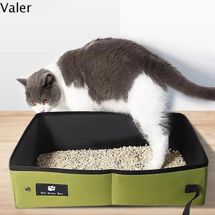 VALER Oxford Hộp vệ sinh di động cho mèo Gấp lại Chống thấm nước Khay ...