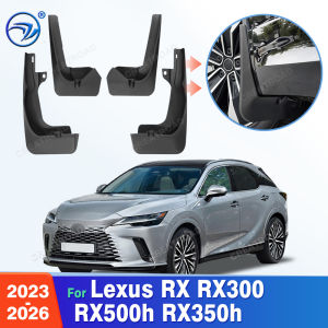 For Lexus RX RX300 RX500h RX350h ALA1O 2023 2024 2025 2026 Fender Mudflaps Splash Guards Mudguards Mud Flaps Car Accessories