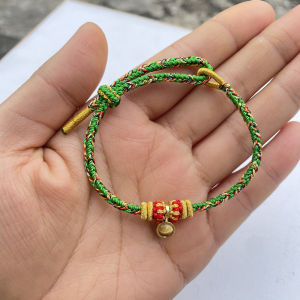 Eight Guardian Deities Buddha Statue Zodiac Bracelet Shurangama Mantra Bracelet Handmade Weaving Micro Carving Projection Temple Cultural Creative