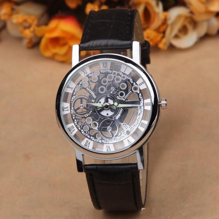 Ormano Jam Tangan Analog Verano Pria Wanita Leather Strap Tali