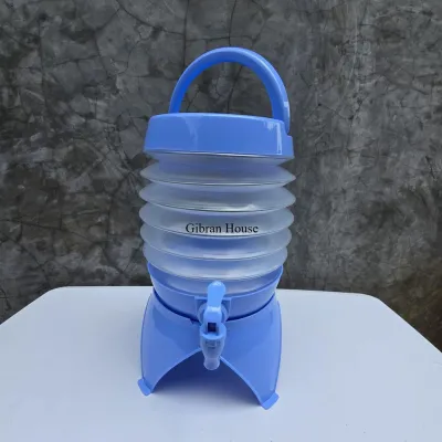 [Gratis Hadiah] Flying Tiger Dispenser Air Portabel Lipat 5.5L Praktis - Water Dispenser Galon Mini untuk Camping Piknik Travel