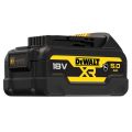 DEWALT แบตเตอรี่ 18V(20V Max) ความจุ 5.0AH DCB184G-B1 รุ่นทนน้ำมัน. 