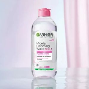 Sufficient stockGarnier Micellar Cleansing Water Pink/Blue 400ml - Gently Cleanses and Removes Makeup even for Sensitive Skin