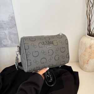Guess For 16x12x22cm 2024 Simple Fashion Printed Camera Bag Solid Color Shoulder