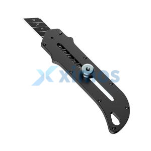 Xximos Utility Knife 30° Stainless Cutting Knife Steel Retractable For Sharp Practical Cutting Tools