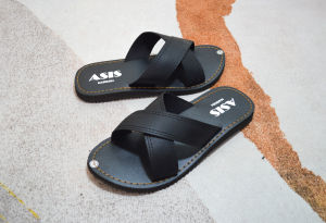 𝑴𝒆𝒏𝒔.𝒑𝒉New Mens Casual Leather Sandals Slipper Marikina Tahi Style