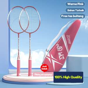 Raket Bulu Tangkis Isi 2 pcs/raket badminton origin/ raket badminton/raket bulutangkis/raket original