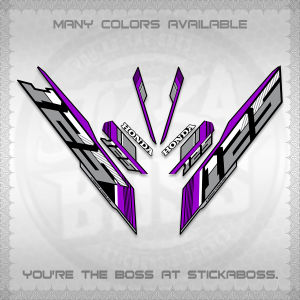 CLICK 125 V3 INDO DECALS (2024 SV 11-3A STYLE) STICKER KITS BY STICKABOSS