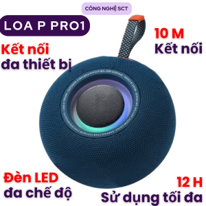 ( MỚI 2024 ) Loa Bluetooth Mini Cầm Tay P PRO 1 - Âm Thanh Cực Sắc Nét Bass Mạnh Mẽ  Thiết Kế Nhỏ Gọn Dễ Sử Dụng  Mang Theo Mọi Lúc Mọi Nơi