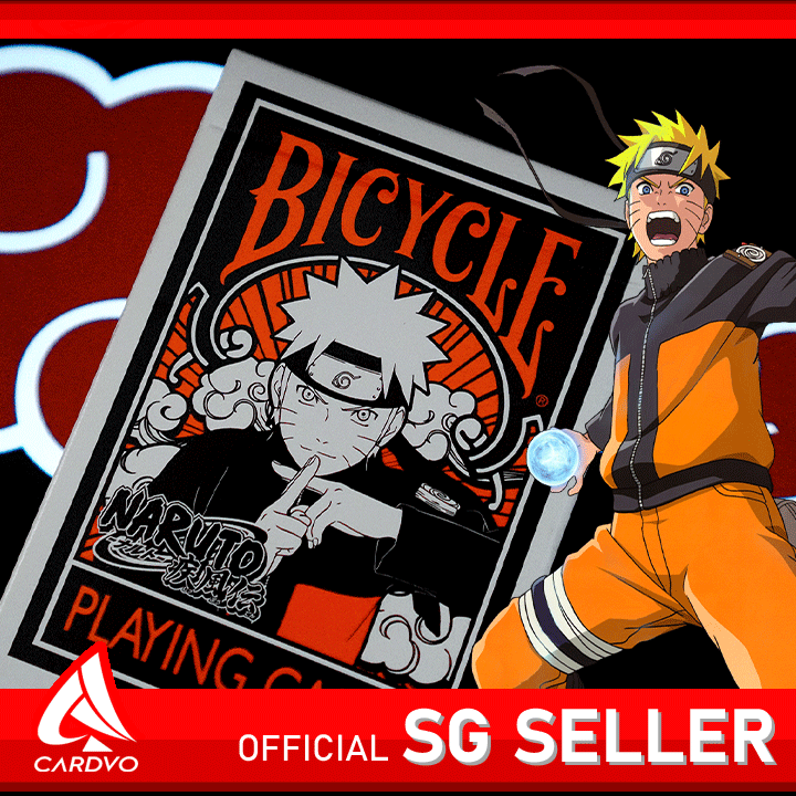 Official Bicycle Naruto playing cards 疾風伝 Anime Manga