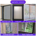 *READY STOCK AT MALAYSIA*Self-adhesive Anti-mosquito Screen Window Repair Subsidy Patching Sticker Bathroom Floor Drain Hair Filter Anti-insect And Anti-clogging Hole Patching Tape. 