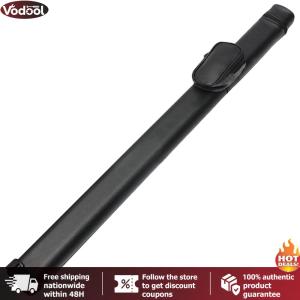 [Vodool Tool Outlet] Pool Cue Case Pouch Holder Leather Billiard Cue Case Billiard Cue Portable Container Fit for 1/2 Snooker Billiard