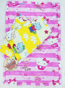 Nệm cho bé đi học nhà trẻ vải cotton TLprint 80x120cm 80x140cm tấm lót chần bông ngủ trưa mầm non mẫu giáo tiểu học_Urom baby