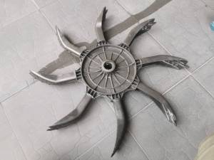 ใบตีนน้ำ8แฉก ในตีน้ำหน้ากว้างใบกวักน้ำใบตีน้ำบ่อกุ้งใบตีน้ำบ่อปลาใบตีน้ำเพิ่มออกซิเจน