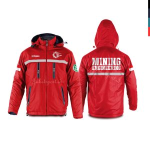 JAKET TEKNIK PERTAMBANGAN SCOTLIGHT MINING ENGINEERING PERUSAHAAN TAHAN ANGIN SEMI WF BISA CUSTOM