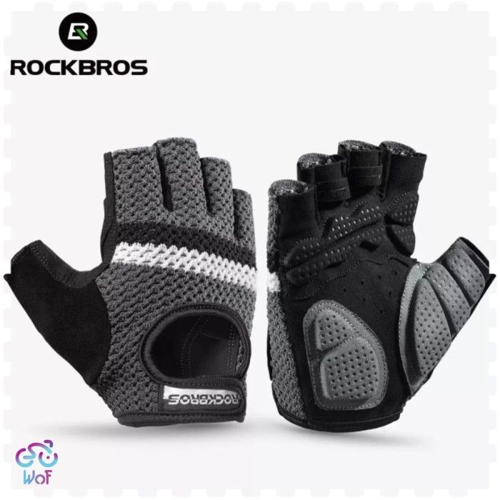 ROCKBROS Cycling Bike Hand Gloves Sarung Tangan Sepeda Breathable