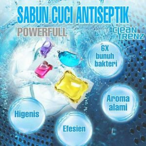 Laundry Gel Detergent Ball Deterjen cuci baju antiseptik Aroma Terapi Untuk Mesin Cuci