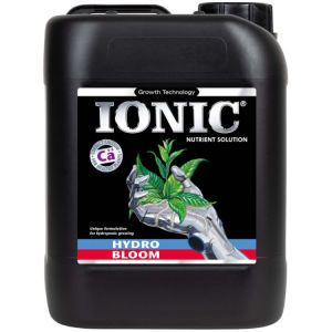 Growth Technology IONIC Hydro Bloom Nutrient NPK 3.1-1.9-5.9 (Hydroponic Bloom Fertilizer Full Spectrum Fertilizer Blooming and Fruiting Stage Nutrient Full Profile Bloom Nutrient Hydroponic Fertilizer)