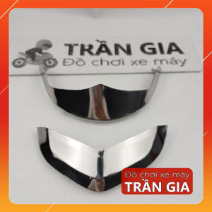 Combo full phụ kiện gắn xe GRANDE năm 2023-2024-2025 xi Crom ốp trang trí đầy đủ xe Yamaha đời mới nhất