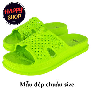Happy Shop HCM - Dép Quai Ngang Tổ Ong Nam Nữ Đúc Nguyên Khối Big Size Siêu Nhẹ Và Bền - Hàng Chính Hãng - HP415-1XL