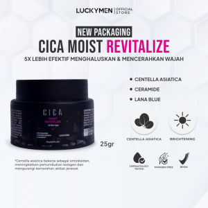 [UPGRADE FORMULA] LUCKYMEN Cica Moist Revitalize - Bikin Kulit Halus dan Glowing Maksimal