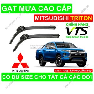 Gạt Mưa Silicon Nano Cao Cấp Kính Lái Mitsubishi Triton Cặp Gạt Mưa K.ính Lái Mitsubishi Triton Có Đủ Size C.ho Triton