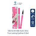 Mira True Lasting Eyeliner Waterproof NL322 viết kẻ mí mắt nước màu đen tuyền  không lem không trôi rất dễ tẩy trang 0.8ml. 